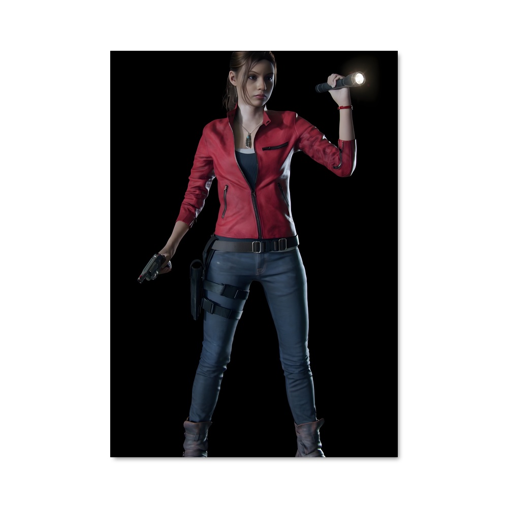 Poster Claire Redfield : Survivante des Ombres – affiche Resident Evil